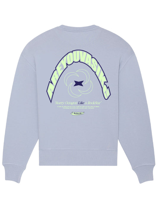 Like a RockStarry Crewneck [Sky Blue]