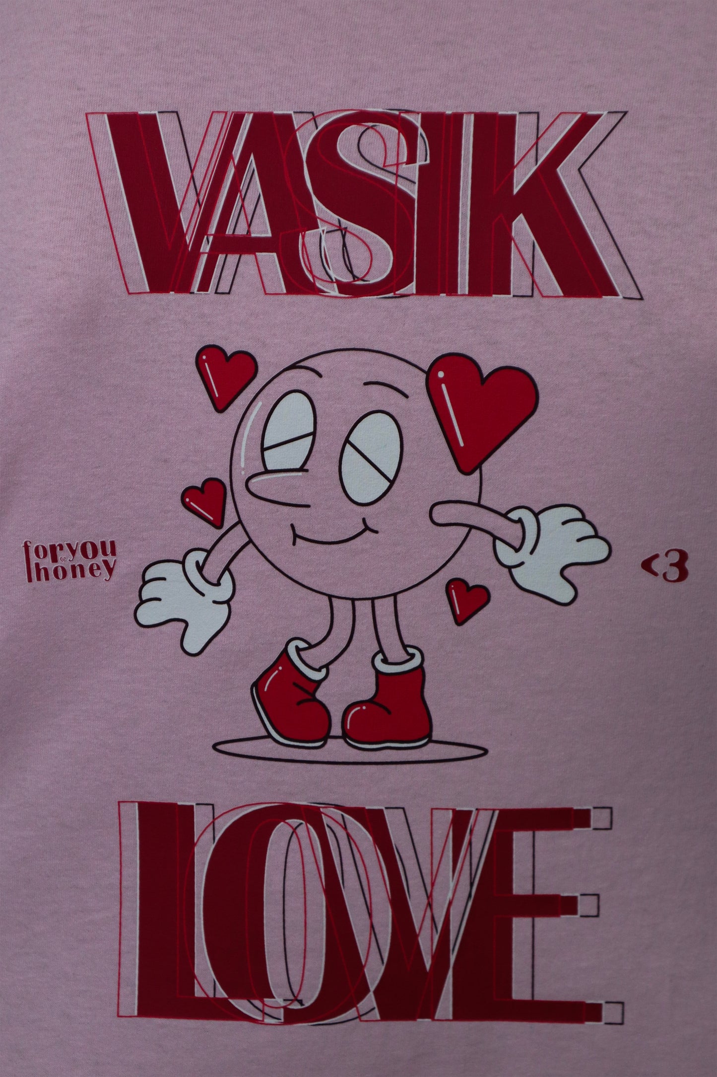 Camiseta Vasik Originals Rosa